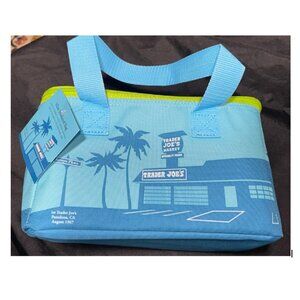NEW - BLUE - Trader Joe’s Mini Insulated Cooler Bag